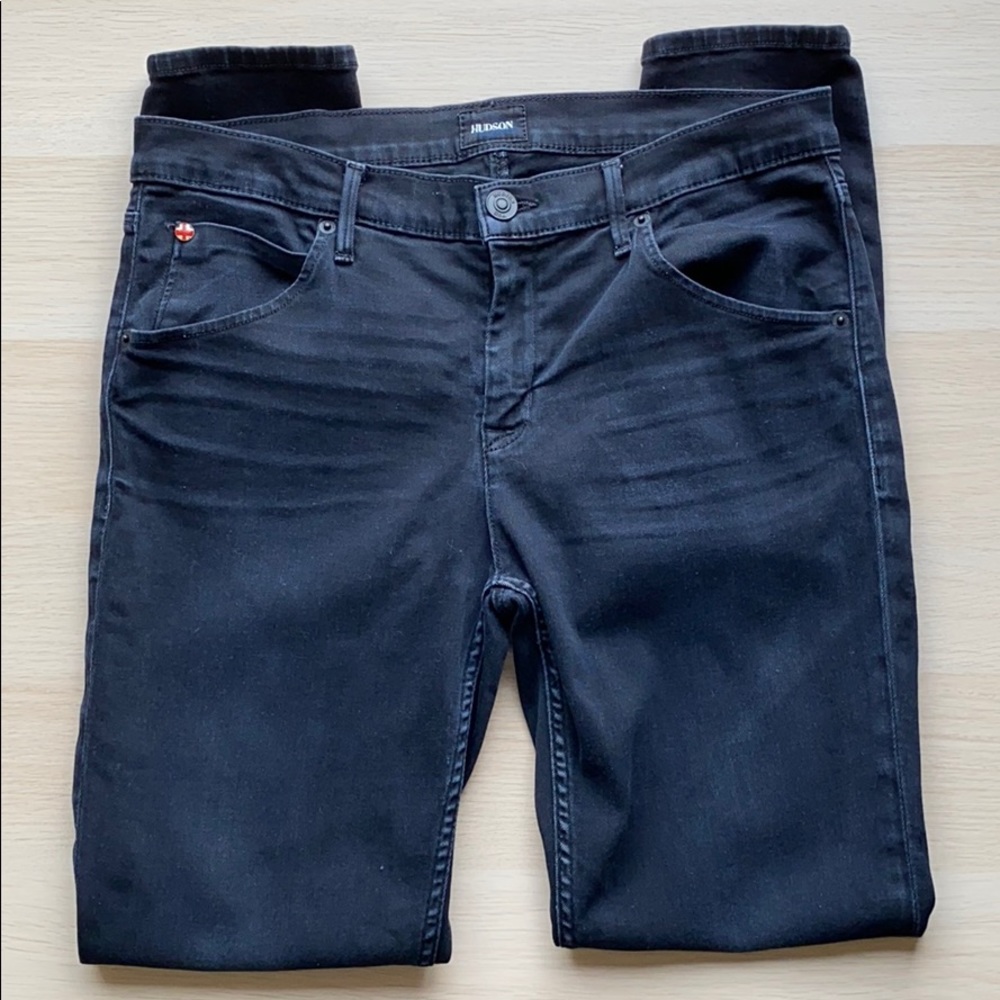 Hudson Lydia Midrise Flap SPR Skinny Jeans - 31